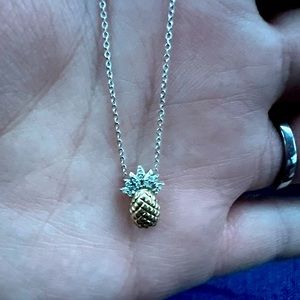 Kay Jewelers Gold & Diamond Pineapple necklace